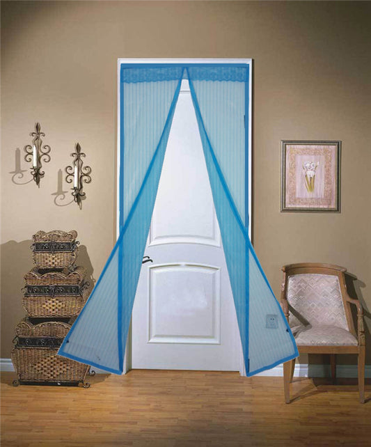 Magnetic Mesh Screen Door For Home
