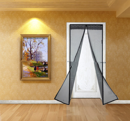 Magnetic Mesh Screen Door For Home