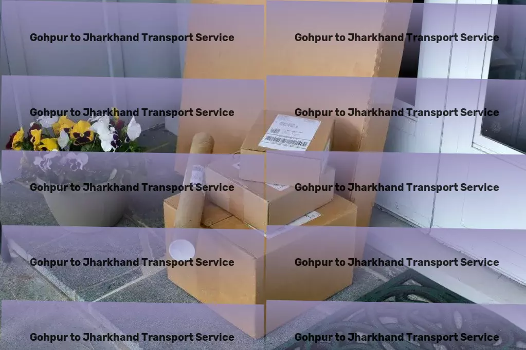 Gohpur to Jharkhand Packers And Movers Sea freight services